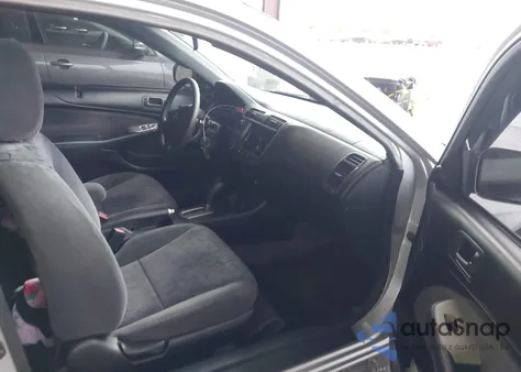 2002 Honda Civic Ex из США, поврежденный, VIN 1HGEM22922L050709